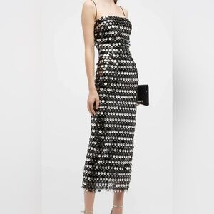Sequin midi dress